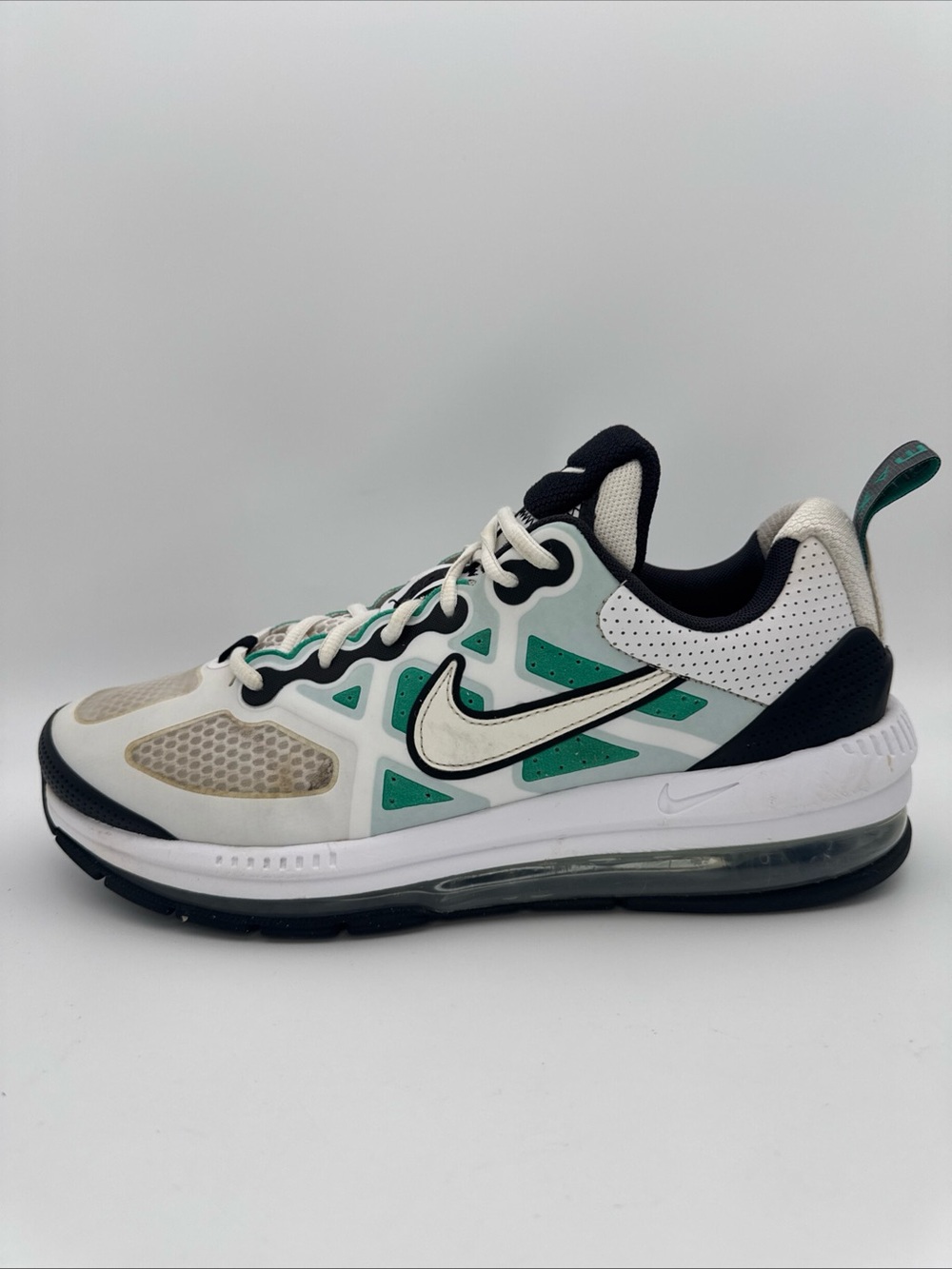 Nike Air Max Genome Clear Emerald White Black Sneakers DC9410-300 Mens Size 10.5